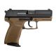 HECKLER AND KOCH P2000 V3 9MM NS FDE 10 CA