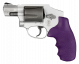 HOGUE Monogrip Revolver Stock for S&W J-Frame Round Butt 30/32/34/36/37/38/39/51/60/342/442/649/650/Centennial - Soft Rubber Purple