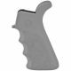 HOGUE GRIP AR15 BVRT FNGR GRV GREY HO15022