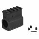 LBE .750 GAS BLOCK W/RAIL BLK LBARRGB-UH