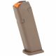 MAG GLOCK OEM 17/34 9MM 17RD FDE PKG MGGL47459