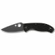 SPYDERCO TENACIOUS G-10 PLAIN BLK SPYC122GBBKP