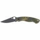 SPYDERCO MILITARY MODEL G-10 CAMO SPYC36GPCMOBK