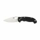 SPYDERCO MANIX2 XL BLK G10 PLAINEDGE SPYC95GP2