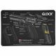 TEKMAT CUTAWAY PSTL MAT FOR GLK BK TEKR17-GLOCK-CA