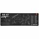 TEKMAT RIFLE MAT AK47 BLK TEKR36-AK47