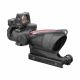 TRIJICON ACOG 4X32 W RED CHEV FLTTP TRTA31F