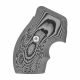 VZ S&W J TACT DMND GRIP G10 BLK/GRY VZJF-TD-BG