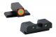 Ameriglo Night Sights Springfield Spartan Operator Sets, XD All Models, Orange/Green - 2 Dot