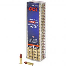 CCI HIGH VELOCITY CLEAN-22 POLYMER COATED 