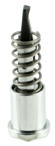 Strike Industries Forward Assist - Chrome/Hex